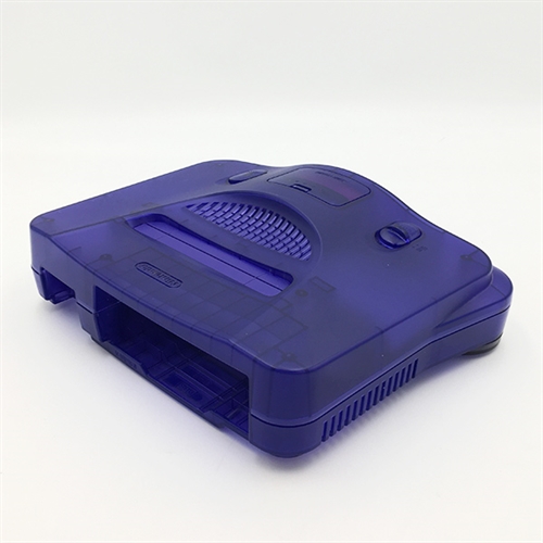 Nintendo 64 Konsol - Clear Blå - SNR NUP16323057 (B Grade) (Genbrug)